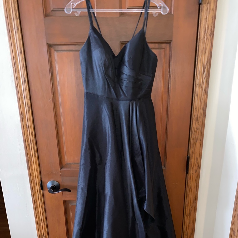 PromGirl, size 4, BLACK ball/prom/event dress - Picture 2 of 7